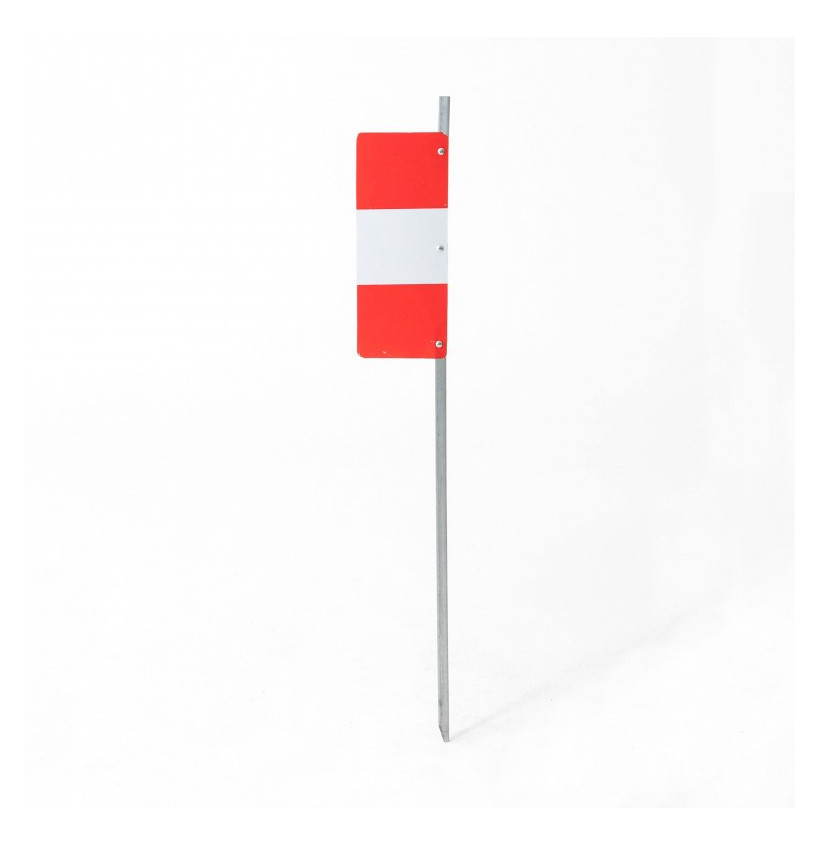 Piquet de chantier K5B double face renforcé – classe 1 ou 2 Piquet de chantier K5B double face renforcé – classe 1 ou 2