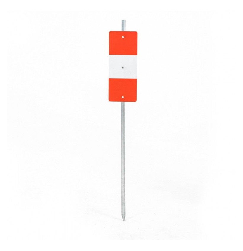 Piquet de chantier K5B simple face renforcé – classe 1 ou 2 Piquet de chantier K5B simple face renforcé – classe 1 ou 2