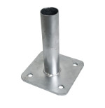 Fourreau de fixation au sol pour barrière de quai Ø40 ou Ø60 mm