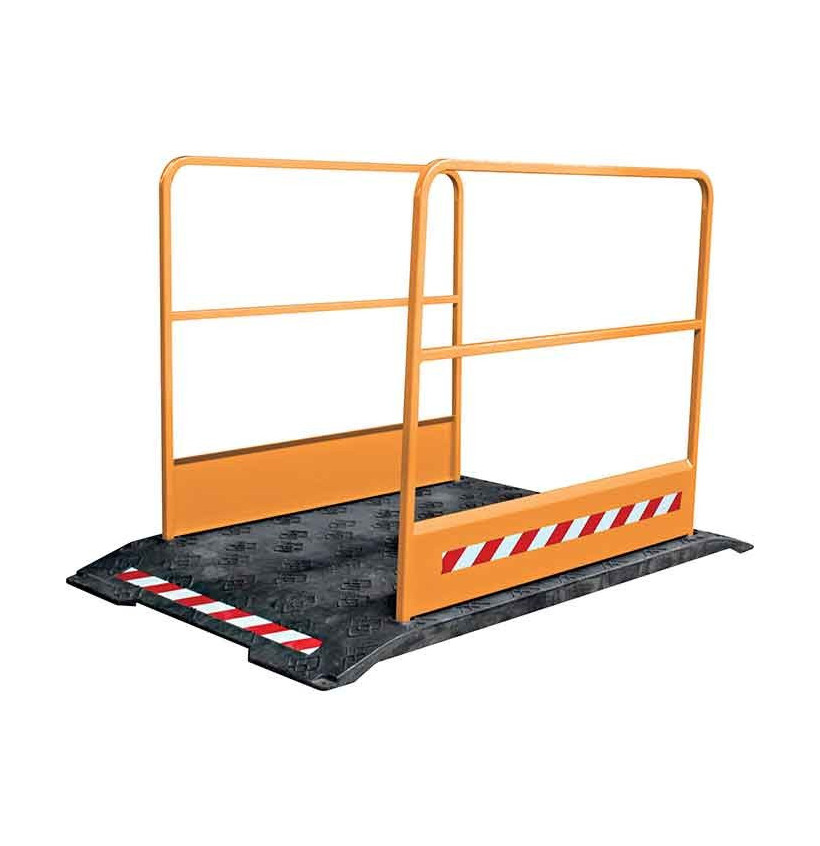 Passerelle TP avec garde corps