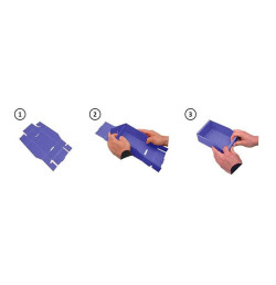 Bacs à bec à monter soi-même Polypropylène, 1 à 16 L, lot de 25