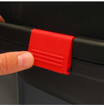 Mallette de présentation polypropylène Noire, légère et personnalisable