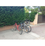 Râtelier à vélos Viso 1 à 5 places, acier zingué robuste VELO5 VISO