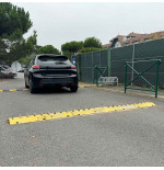 Herse de voirie mécanique anti recul dents inox 40 tonnes