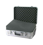 Valise de présentation aluminium 2 tailles, mousse prédécoupée incluse