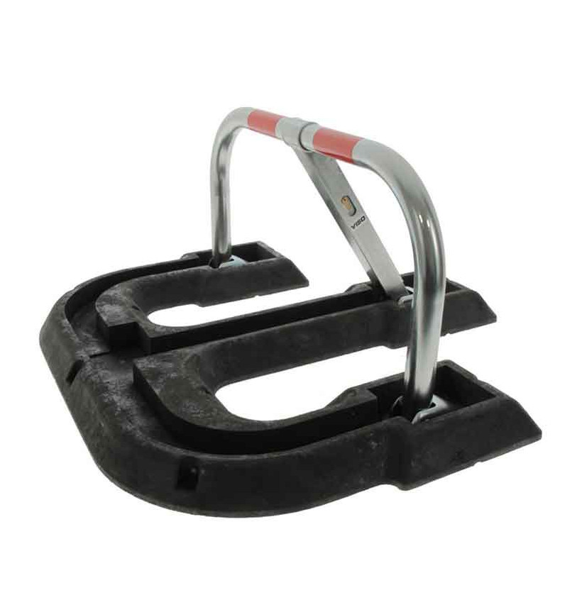 Arceau de parking galvanisé ø50mm avec base