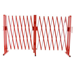 Barrière extensible BAR4000 en acier 4 mètres | IDEQUIP