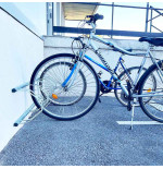 Râtelier à vélos Viso 1 à 5 places, acier zingué robuste VELO5 VISO