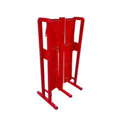 Barrière extensible en acier 4 mètres | IDEQUIP