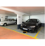 Arceau de parking solaire avec télécommande et alarme anti-choc