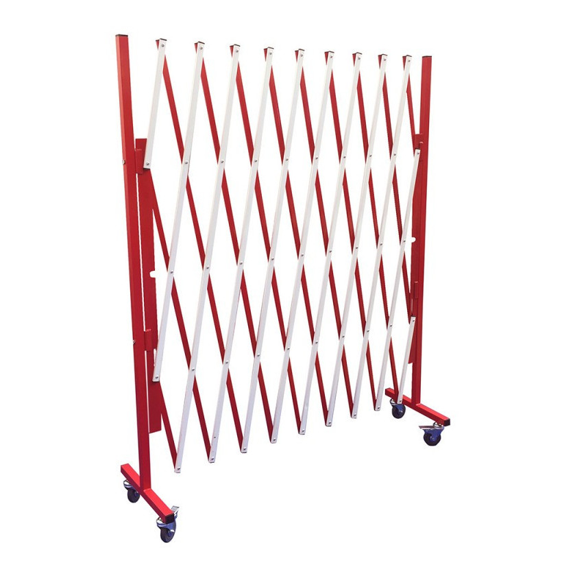 Barrière cloture extensible 3m acier Barrière cloture extensible 3m acier