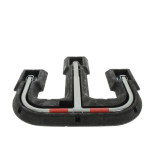 Arceau de parking galvanisé ø50mm avec base