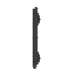 Plateau à roulettes pliable 136 kg polypropylène aluminium IDEQUIP
