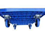 Servante double plateau polypropylène IDEQUIP – 150 kg charge