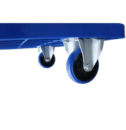 Servante double plateau polypropylène IDEQUIP – 150 kg charge