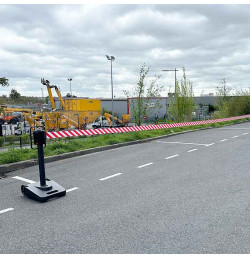 Chariot de délimitation à sangle 15 à 20 m | IDEQUIP