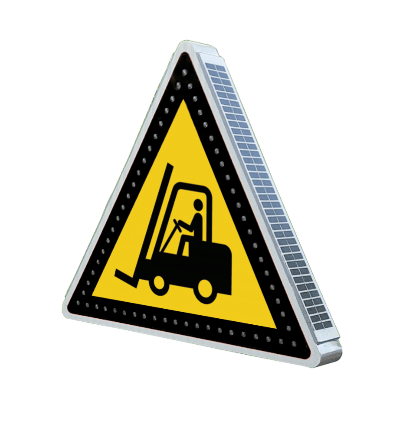 Panneau solaire chariot élévateur W014 à LED