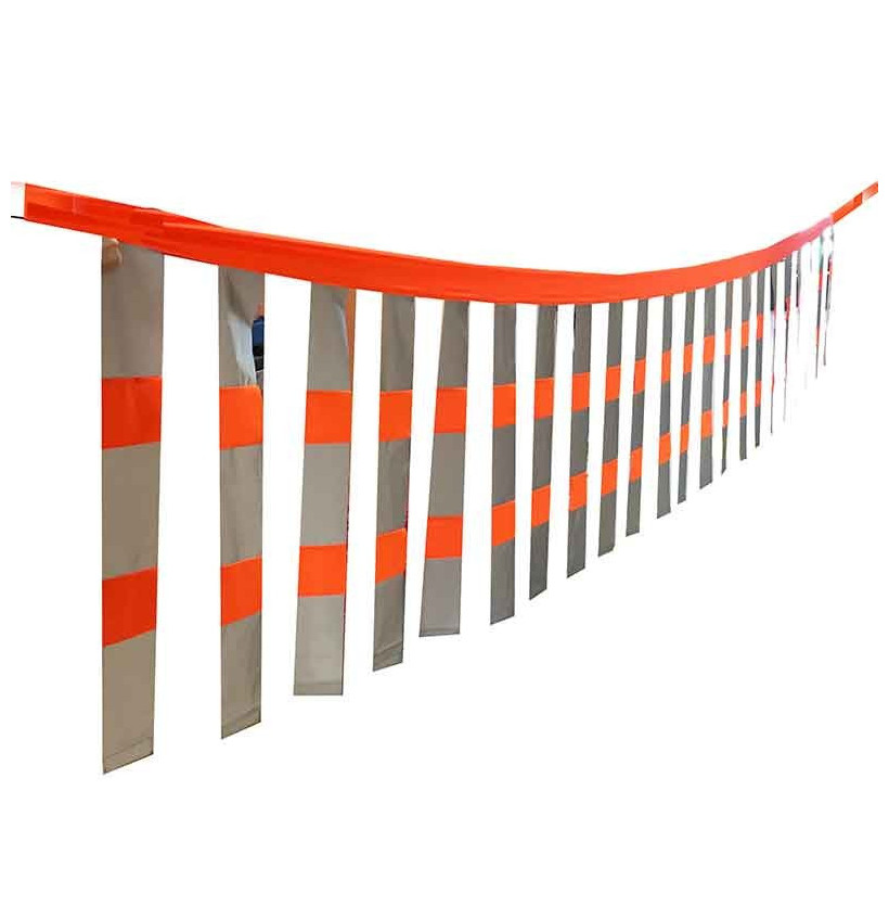 Bandeau de signalisation tissu 5 m | IDEQUIP Bandeau de signalisation tissu 5 m | IDEQUIP