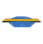 Passe-câble caoutchouc Ø32–38 mm CP1081 15 tonnes, charnières renforcées