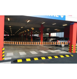 Barrière tissu à enrouleur 15 m Délimitation temporaire | IDEQUIP