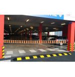 Barrière tissu à enrouleur 15 m – Délimitation temporaire | IDEQUIP