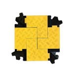 Passe-câble caoutchouc CP1031 3 canaux 58x52 mm – 15 tonnes