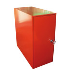 Coffret de rangement pour barrière à enrouleur  | IDEQUIP