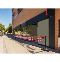 Chariot avec enrouleur de signalisation 15 m
