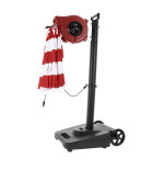 Chariot avec enrouleur de signalisation 15 m