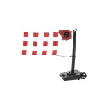 Chariot avec enrouleur de signalisation 15 m