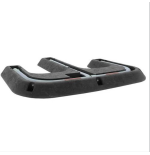 Barrière de Parking Rabattable Ø38 mm Acier Zingué et Base