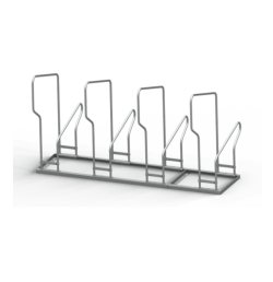 Rack à vélos hollandais Viso Acier zingué, 2 à 10 emplacements