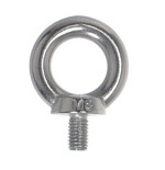 Set of 2 Screw-In Eye Bolts for Safety Bollard