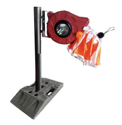 Receiver Post for ENR Retractable Barrier