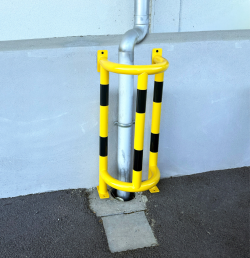 Protection colonne sèche et descente d’eau en acier PCS10060NJ VISO