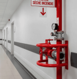 Protection de colonne sèche et descente d’eau rouge VISO PCS4050RO | IDEQUIP