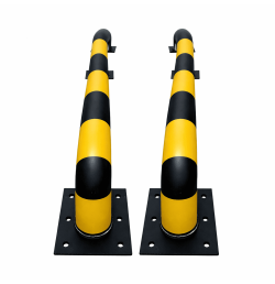 Lot de 2 Guides-Roues Poids Lourds – Acier Galvanisé