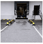 Lot de 2 Guides-Roues Poids Lourds – Acier Galvanisé