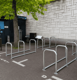 Rack à vélo modulable acier galvanisé – Extensible à volonté | IDEQUIP