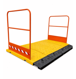 SAFECROSS Road Crossing Plate Composite 44 t – Lightweight Modular System | Steel Sheet Alternative