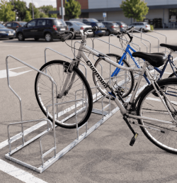 Rack à vélos hollandais Viso Acier zingué, 2 à 10 emplacements