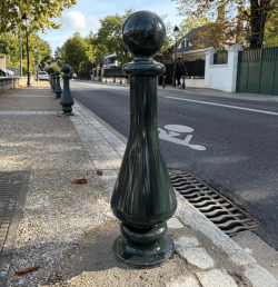 Borne Menuire à mémoire de forme