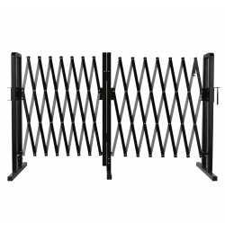 Barrière extensible BAR4000 en acier 4 mètres | IDEQUIP