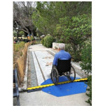 Wheelchair-Accessible Cable Protector CP1031 with PMR Ramps – 40 T | 3 Channels Ø58×52 mm | -20°C to +60°C