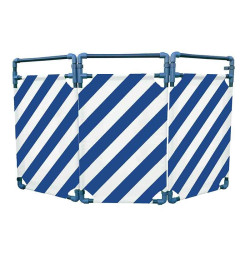 Barrière d’intervention 3 volets type paravent PVC  | IDEQUIP