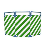 Barrière d’intervention 3 volets type paravent PVC  | IDEQUIP