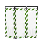 Barrière d’intervention 3 volets type paravent PVC  | IDEQUIP