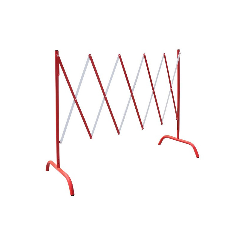 Barrière de chantier acier 2,30m extensible