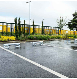 Butée de quai en acier VISO galvanisé BUT800GAL 800 mm | IDEQUIP