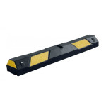 Butée de parking en caoutchouc et passe-câbles PARKSTOP VISO